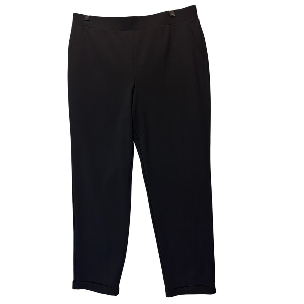 Vince Camuto Slim Leg Ankle Pants Pull On Women’s Dress Trousers size‎ L